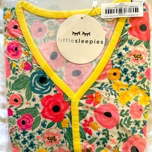 Little Sleepies Secret Garden Women’s Pajama Top Size L